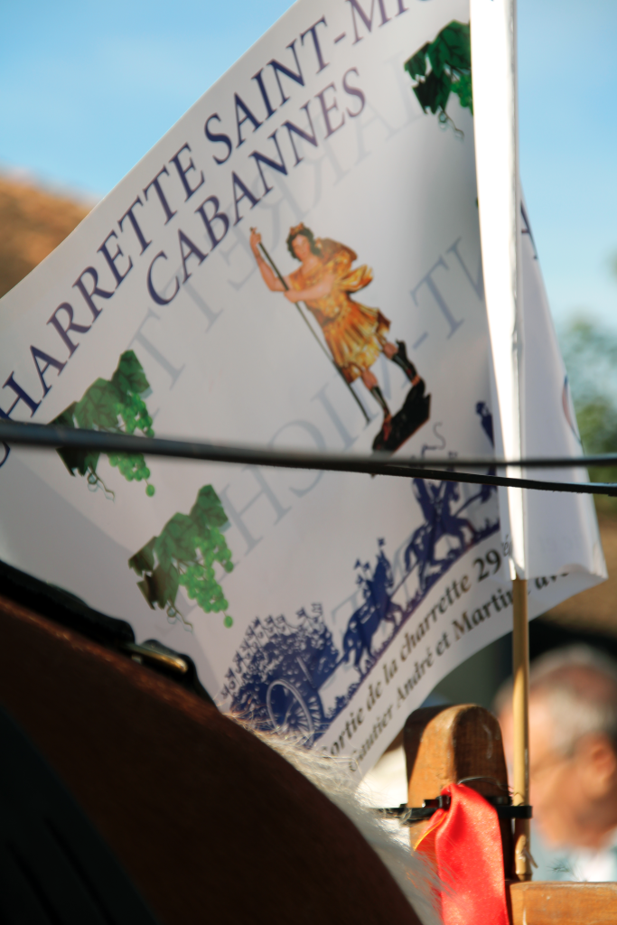 Drapeau Corso de la Charrette St Michel Cabannes 2024 - Drapeau